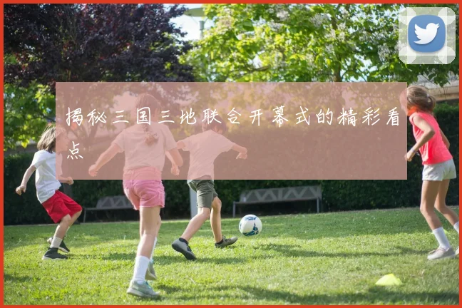 揭秘三国三地联合开幕式的精彩看点